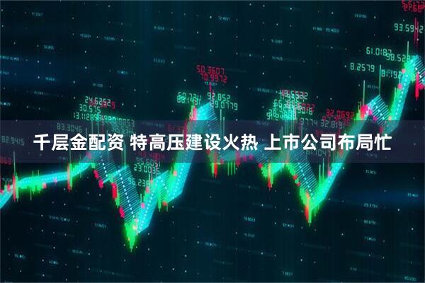 千层金配资 特高压建设火热 上市公司布局忙
